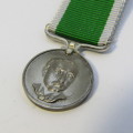 Rhodesia Prison Service 1965-1968 miniature medal - Livingstone mint issue