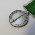 Rhodesia Prison Service 1965-1968 miniature medal - Livingstone mint issue