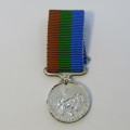 Rhodesia Presidents medal for shooting miniature medal - Livingstone mint issue