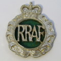Royal Rhodesian Air Force cap badge - no pins