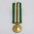 Rhodesia Independence commemorative decoration miniature medal - Livingstone mint issue