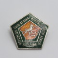 Republic South Africa 31-5-1961 pin badge