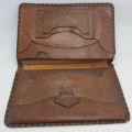 Vintage `The Cute` leather wallet