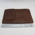 Vintage `The Cute` leather wallet