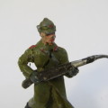 Vintage Russian Army lead soldier