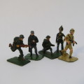 Lot of 5 vintage SAE lead soldiers