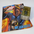 Marvel Figurine #28 Mr. Fantastic with magazine
