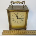 Smiths floating balance carriage clock - Vintage wind up - Working