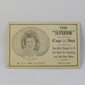 Vintage Cap Net in original packaging THE `Superior`