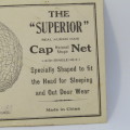 Vintage Cap Net in original packaging THE `Superior`