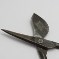 Antique wick trimming scissors inscribed Gebr Oberle Villingen