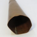 Vintage copper snoek horn