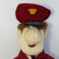 Playmakers Mailman Pat soft plush toy