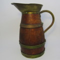 Vintage Viceroy brandy wooden jug