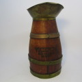 Vintage Viceroy brandy wooden jug