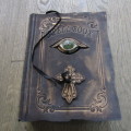 Halloween Haunted Spell book with lights - 20 x 26cm