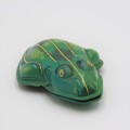MM269 Tin plate clicker toy frog