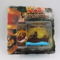 Disney Zizzle Motorized Skiff rowing Pintel and the Prison dog - Pirates of the Caribbean
