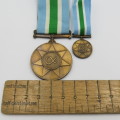 SADF Unity medal and miniature #087845