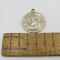 Silver St Christopher medal - 10,8 g