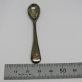 Vintage silverplated salt spoon