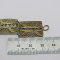 Beautiful Filigree sterling silver bracelet - Weighs 11,8 g - Length 21 cm