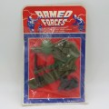Vintage Armed Forces action figure clothing set - 12 Inch figurines like GI Joe