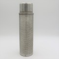 Vintage Icy-Hot brand aluminum vacuum bottle flash - Needs cork stopper - 34 cm High