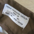 SADF Nutria field dress shorts - Size 34 - Inner leg 16 cm
