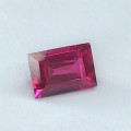 Synthetic Ruby claret red round Stone 1.65 carat  - @R1 start