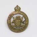 South African Instructional Corps Collar badge - King`s crown - Pre 1952