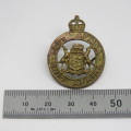 South African Instructional Corps Collar badge - King`s crown - Pre 1952