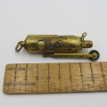 Vintage brass storm lighter - Needs flint