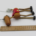 Vintage Pelham Puppets woodenhead horse marionette toy