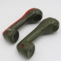 Pair of British Military STC Field telephones - British Patent 737541 - Not tested
