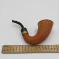 Handmade smoking pipe made of Calabash