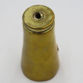 Vintage Rhodesia trench art shot glass made of bullet casing