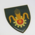 SADF Quartermaster General shoulder flash - No pins