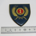 SADF 1 Maintenance Unit shoulder flash - No pins