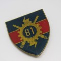 SADF 81 Technical Stores depot shoulder flash - 2 Pins