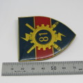 SADF 81 Technical Stores depot shoulder flash - 2 Pins