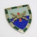SADF 1 Signal regiment shoulder flash - No pins