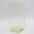 Vintage glass Flower vase