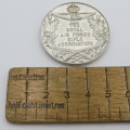 WW2 The Royal Air Force Rifle Association sterling silver medallion