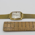 1970 OMEGA Automatic De Ville mens goldplated watch with date - Original crown and glass - Working