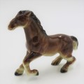 Vintage porcelain horse figurine