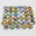 Lot of 34 Simba Dragon Ball Z Tazo`s - Includes metal, silver, gold and click Tazo`s