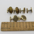 Lot of 3 pairs of vintage cufflinks