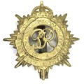 Royal Army services corps cap badge with slide