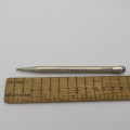 Sterling silver mechanical pencil - Engraved J.Schwartz - Clip broken